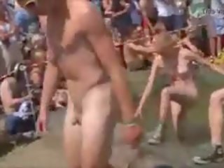 Danish youths + Women Run Nude = Roskilde Festival 2010