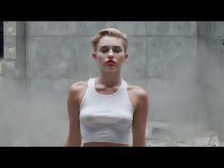 Miley cyrus nuogas į jos naujas muzika mov